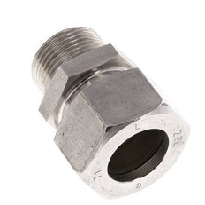 Accesorio de corte recto de acero inoxidable 22L y R3/4'' con rosca macho 160 bar ISO 8434-1