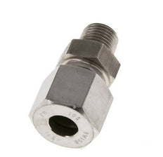 Racor de corte recto de acero inoxidable 10L y R1/4'' con rosca macho 630 bar ISO 8434-1