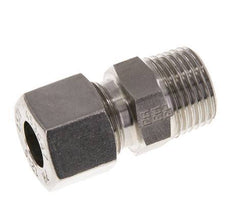 Accesorio de corte recto de acero inoxidable 12L y R1/2'' con rosca macho 630 bar ISO 8434-1