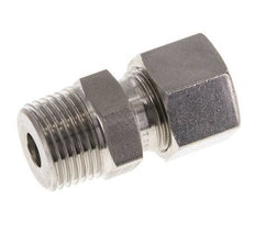 Accesorio de corte recto de acero inoxidable 12L y R1/2'' con rosca macho 630 bar ISO 8434-1