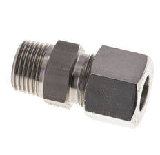 Accesorio de corte recto de acero inoxidable 14S y R1/2'' con rosca macho 630 bar ISO 8434-1