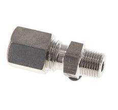 Racor de compresión recto de acero inoxidable 6L y R1/8'' con rosca macho 315 bar ISO 8434-1