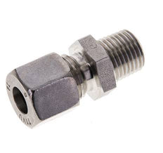 8L & R1/4'' Stainless Steel Straight Compression Fitting with Male Threads 315 bar ISO 8434-1