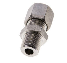 8L & R1/4'' Stainless Steel Straight Compression Fitting with Male Threads 315 bar ISO 8434-1
