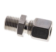 8L & R1/4'' Stainless Steel Straight Compression Fitting with Male Threads 315 bar ISO 8434-1