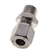 8L & R1/4'' Stainless Steel Straight Compression Fitting with Male Threads 315 bar ISO 8434-1