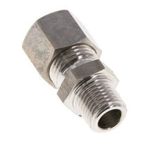 Racor de compresión recto de acero inoxidable 10L y R1/4'' con rosca macho 315 bar ISO 8434-1