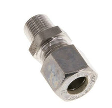 Racor de compresión recto de acero inoxidable 10L y R1/4'' con rosca macho 315 bar ISO 8434-1