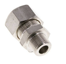 Racor de compresión recto de acero inoxidable 15L y R3/8'' con rosca macho 315 bar ISO 8434-1