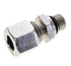 10L y UNF 7/16''-20 Racor de corte recto de acero galvanizado con rosca macho 315 bar ISO 8434-1