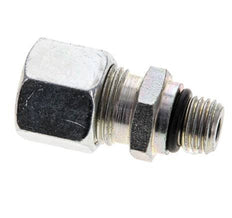 10L y UNF 7/16''-20 Racor de corte recto de acero galvanizado con rosca macho 315 bar ISO 8434-1