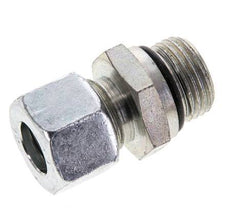 12L y UNF 3/4''-16 Racor de corte recto de acero galvanizado con rosca macho 315 bar ISO 8434-1