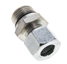 12L y UNF 3/4''-16 Racor de corte recto de acero galvanizado con rosca macho 315 bar ISO 8434-1