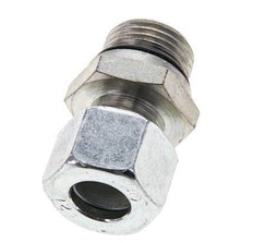 12L y UNF 3/4''-16 Racor de corte recto de acero galvanizado con rosca macho 315 bar ISO 8434-1