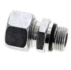 15L y UNF 3/4''-16 Racor de corte recto de acero galvanizado con rosca macho 315 bar ISO 8434-1