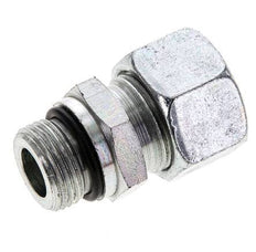 15L y UNF 3/4''-16 Racor de corte recto de acero galvanizado con rosca macho 315 bar ISO 8434-1