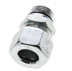 15L y UNF 3/4''-16 Racor de corte recto de acero galvanizado con rosca macho 315 bar ISO 8434-1