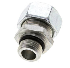22L y UNF 7/8''-14 Racor de corte recto de acero galvanizado con rosca macho 160 bar ISO 8434-1