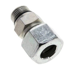 16S y UNF 3/4''-16 Racor de corte recto de acero galvanizado con rosca macho 400 bar ISO 8434-1
