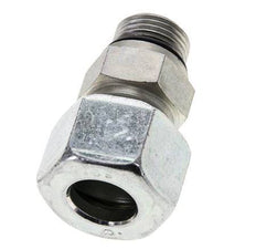 16S y UNF 3/4''-16 Racor de corte recto de acero galvanizado con rosca macho 400 bar ISO 8434-1