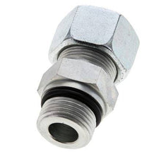 16S y UNF 7/8''-14 Racor de corte recto de acero galvanizado con rosca macho 400 bar ISO 8434-1