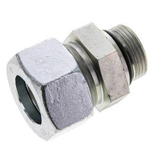 30S y UN 1-5/16''-12 Racor de corte recto de acero galvanizado con rosca macho 400 bar ISO 8434-1
