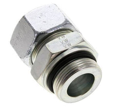 30S y UN 1-5/8''-12 Racor de corte recto de acero galvanizado con rosca macho 400 bar ISO 8434-1