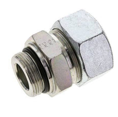 38S y UN 1-5/8''-12 Racor de corte recto de acero galvanizado con rosca macho 315 bar ISO 8434-1