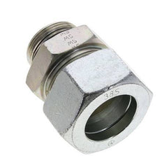 38S y UN 1-5/8''-12 Racor de corte recto de acero galvanizado con rosca macho 315 bar ISO 8434-1