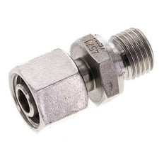 10L y M14x1,5 Acero inoxidable Rótula recta con rosca macho 315 bar FKM Ajustable ISO 8434-1