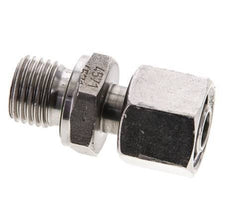 10L y M14x1,5 Acero inoxidable Rótula recta con rosca macho 315 bar FKM Ajustable ISO 8434-1