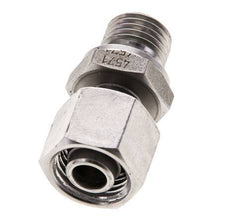 10L y M14x1,5 Acero inoxidable Rótula recta con rosca macho 315 bar FKM Ajustable ISO 8434-1