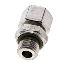 12L y M16x1,5 Acero inoxidable Rótula recta con rosca macho 315 bar FKM Ajustable ISO 8434-1
