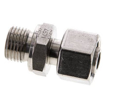 12L y M16x1,5 Acero inoxidable Rótula recta con rosca macho 315 bar FKM Ajustable ISO 8434-1