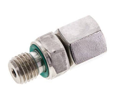 6S y M12x1,5 Acero inoxidable Rótula recta con rosca macho 630 bar FKM Ajustable ISO 8434-1