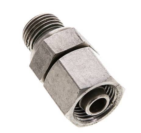 10S y M16x1,5 Acero inoxidable Rótula recta con rosca macho 630 bar FKM Ajustable ISO 8434-1