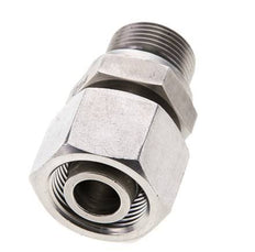 16S y M22x1,5 Acero inoxidable Rótula recta con rosca macho 400 bar FKM Ajustable ISO 8434-1