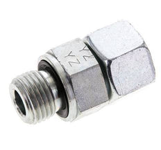 12L y M16x1.5 Acero Zincado Giratorio Recto con Rosca Macho 315 bar Junta tórica NBR Cono de Sellado Ajustable ISO 8434-1