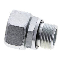 22L y M26x1,5 Acero zincado Giratorio recto con rosca macho 160 bar Junta tórica de NBR Cono de estanqueidad Ajustable ISO 8434-1