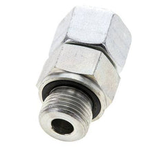 12S y M18x1.5 Acero Zincado Giratorio Recto con Rosca Macho 630 bar Junta tórica NBR Cono de Sellado Ajustable ISO 8434-1