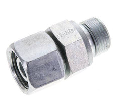 14S y M20x1.5 Acero Zincado Giratorio Recto con Rosca Macho 630 bar Junta tórica NBR Cono de Sellado Ajustable ISO 8434-1