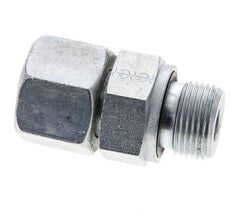 14S y M20x1.5 Acero Zincado Giratorio Recto con Rosca Macho 630 bar Junta tórica NBR Cono de Sellado Ajustable ISO 8434-1