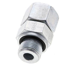 14S y M20x1.5 Acero Zincado Giratorio Recto con Rosca Macho 630 bar Junta tórica NBR Cono de Sellado Ajustable ISO 8434-1