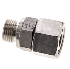15L y M18x1,5 Acero Inoxidable Giratorio Recto con Rosca Macho 315 bar FKM O-ring Cone Sealing Adjustable ISO 8434-1
