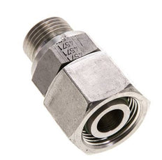 15L y M18x1,5 Acero Inoxidable Giratorio Recto con Rosca Macho 315 bar FKM O-ring Cone Sealing Adjustable ISO 8434-1