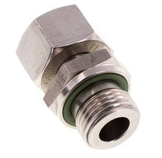 15L y G1/2'' Acero Inoxidable Giratorio Recto con Rosca Macho 315 bar FKM Ajustable ISO 8434-1