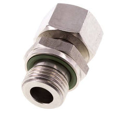 15L y G1/2'' Acero Inoxidable Giratorio Recto con Rosca Macho 315 bar FKM Ajustable ISO 8434-1