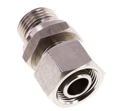 15L y G1/2'' Acero Inoxidable Giratorio Recto con Rosca Macho 315 bar FKM Ajustable ISO 8434-1