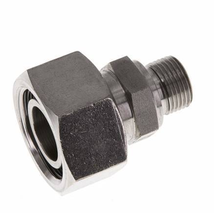 22L y G3/8'' Acero Inoxidable Giratorio Recto con Rosca Macho 160 bar FKM Ajustable ISO 8434-1