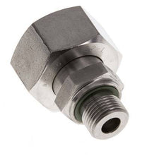 22L y G3/8'' Acero Inoxidable Giratorio Recto con Rosca Macho 160 bar FKM Ajustable ISO 8434-1